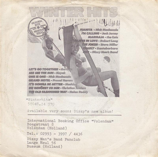 Dizzy Man's Band : Mony The Phoney / Lady Carefree (7", Single, Tex)