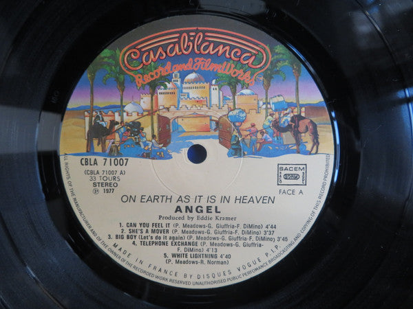 Angel (24) : On Earth As It Is In Heaven (LP, Album)