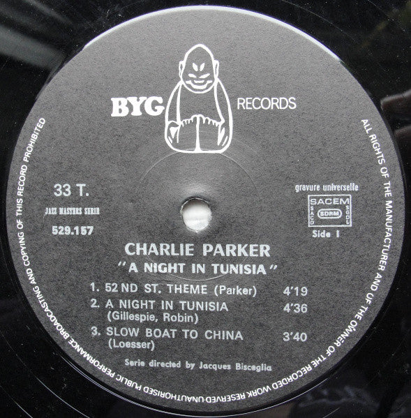 Charlie Parker : The Complete Charlie Parker Vol. 8 "A Night In Tunisia" (LP, Comp)