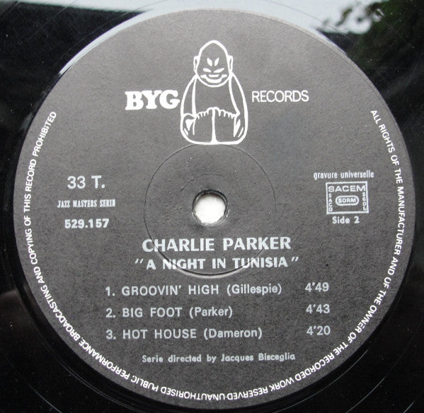 Charlie Parker : The Complete Charlie Parker Vol. 8 "A Night In Tunisia" (LP, Comp)