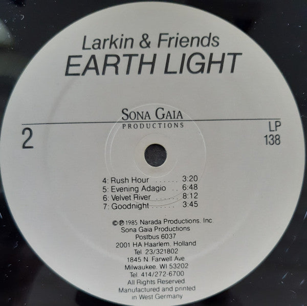 Larkin & Friends : Earth Light (LP, Album)