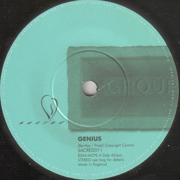Groupie (2) : Genius (7", Single, Num)