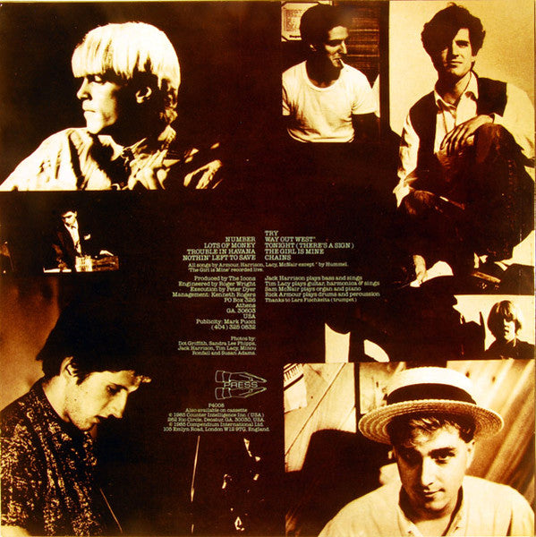 The Icons : Art In The Dark (LP, Album)