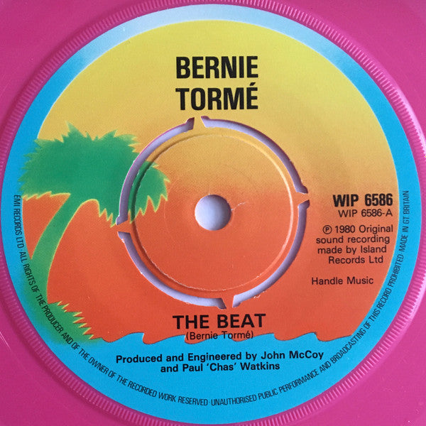 Bernie Tormé : The Beat (7", Single, Pin)