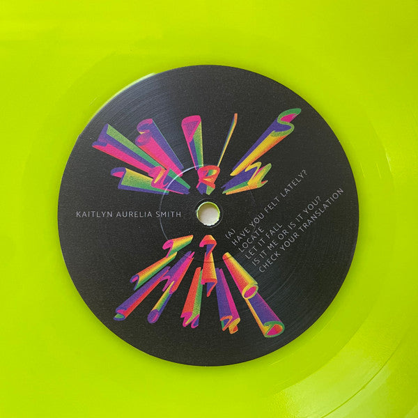 Kaitlyn Aurelia Smith : Let's Turn It Into Sound (LP, Album, Yel)