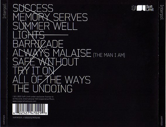 Interpol : Interpol (CD, Album)