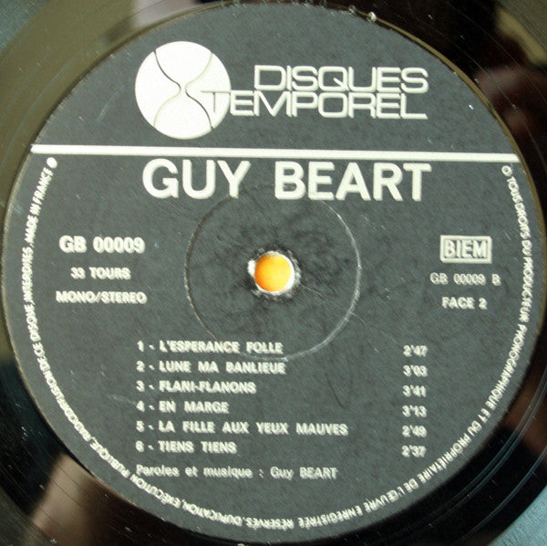 Guy Béart : Guy Béart (LP, Album)