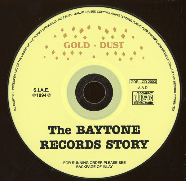 Various : The Baytone Records Story (CD, Comp)