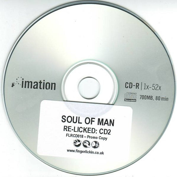 Soul Of Man : Re-Licked: CD2 (Original Licks) (CD, Album, Promo)
