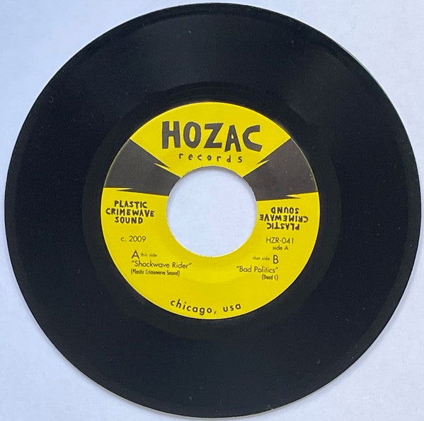 Plastic Crimewave Sound : Shockwave Rider (7", Ltd)