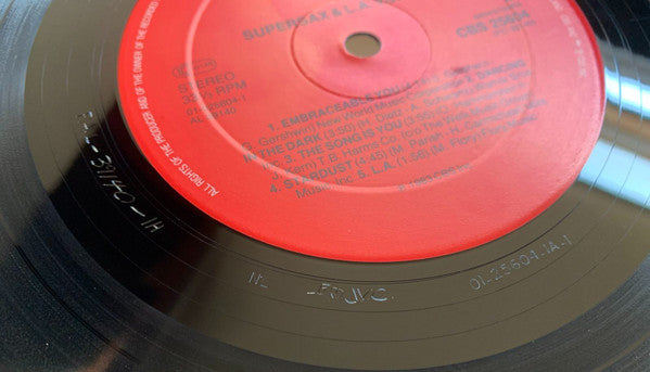 Supersax & L. A. Voices : Supersax & L.A. Voices (LP, Album, RE, Red)