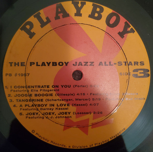 Various : The Playboy Jazz All-Stars (2xLP, Album, Comp, Ora)
