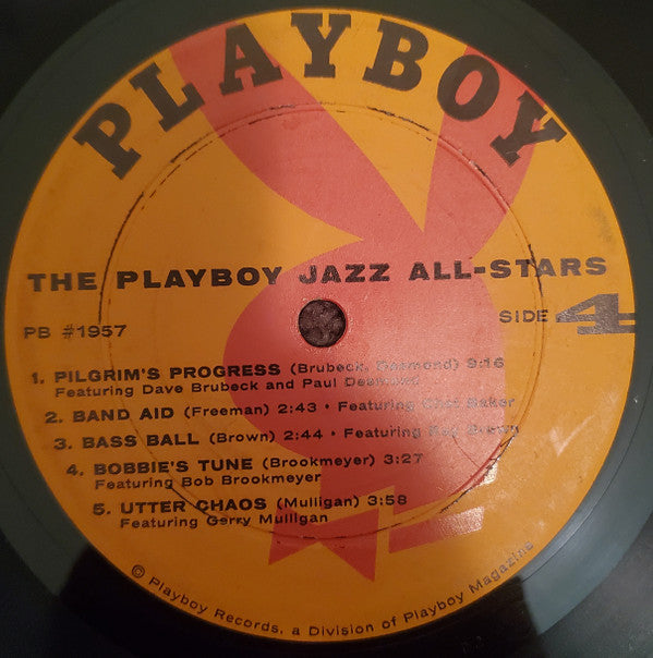 Various : The Playboy Jazz All-Stars (2xLP, Album, Comp, Ora)