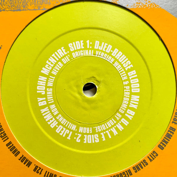 Tortoise : Djed (Remixes) (12", Ltd)