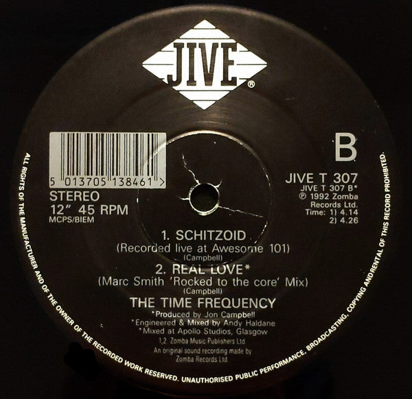 The Time Frequency : Real Love (12")