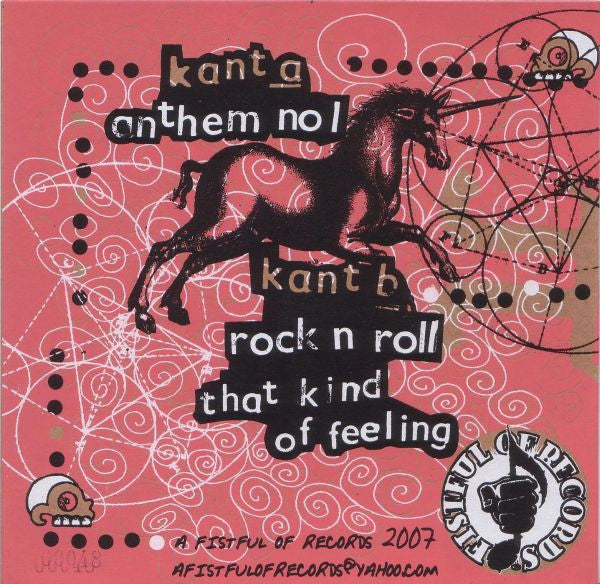 The Glow (2) : Anthem No 1 (7", Ltd, Num)