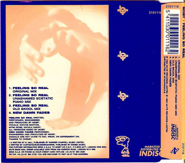 Moby : Feeling So Real (CD, Single)