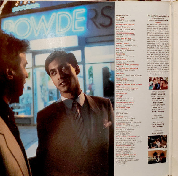 Stanley Myers : Music From The Films My Beautiful Laundrette/Wish You Were Here/Sammy And Rosie Get Laid (LP, Album)