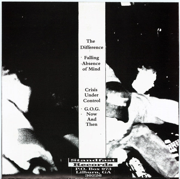 The Difference (3), Crisis Under Control : Split 7" (7")