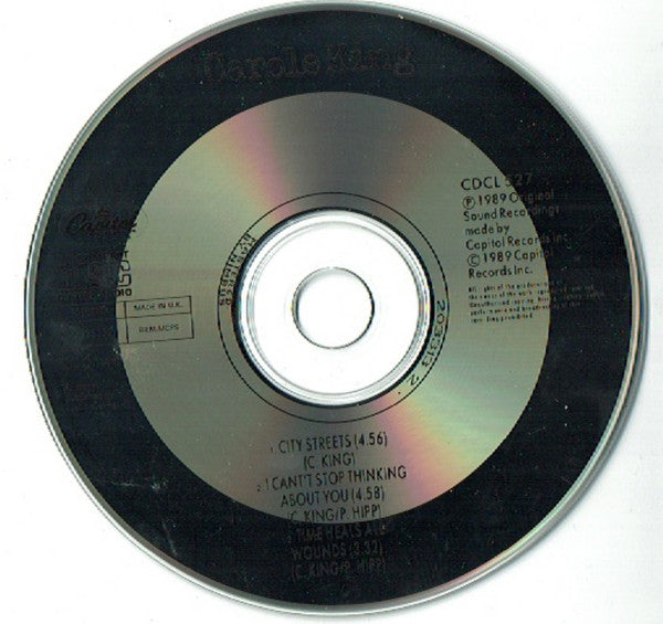Carole King : City Streets (CD, Single)