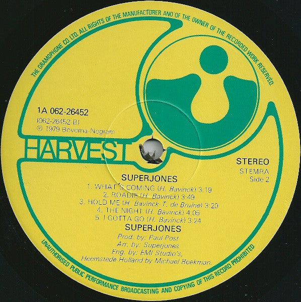 Superjones : Superjones (LP, Album)