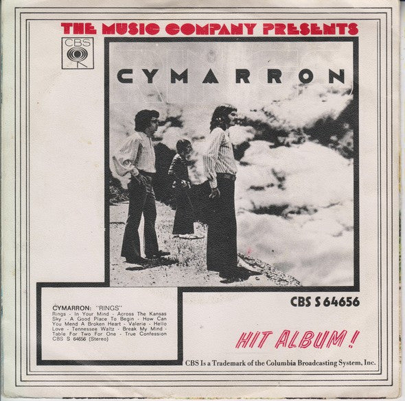 Cymarron : Rings (7", Single, Smo)