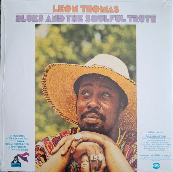 Leon Thomas : Blues And The Soulful Truth (LP, Album, RE, Gat)
