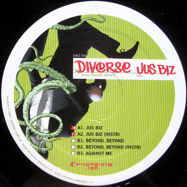 Diverse : Jus Biz (12")