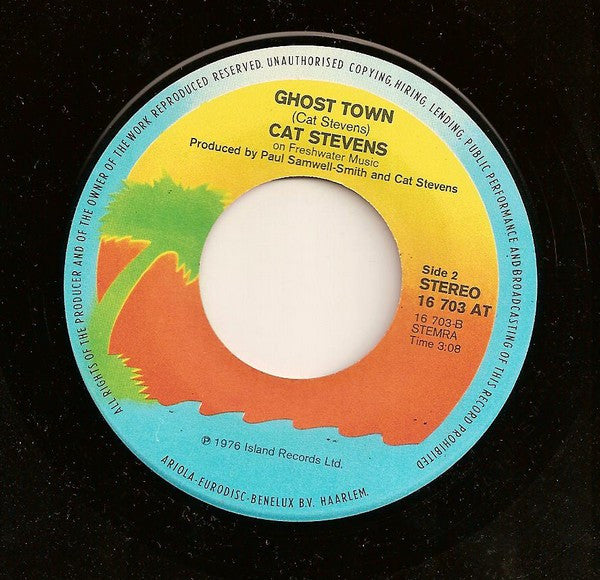 Cat Stevens : Banapple Gas (7", Single)