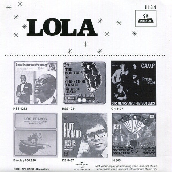 Lola (39) : Harlekijn (7", Single, RE)