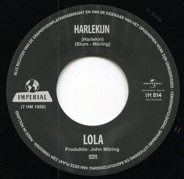 Lola (39) : Harlekijn (7", Single, RE)