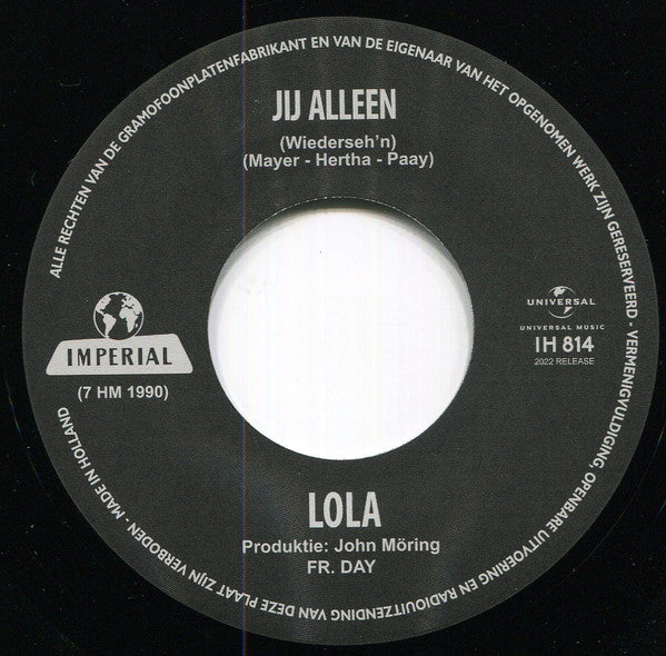 Lola (39) : Harlekijn (7", Single, RE)