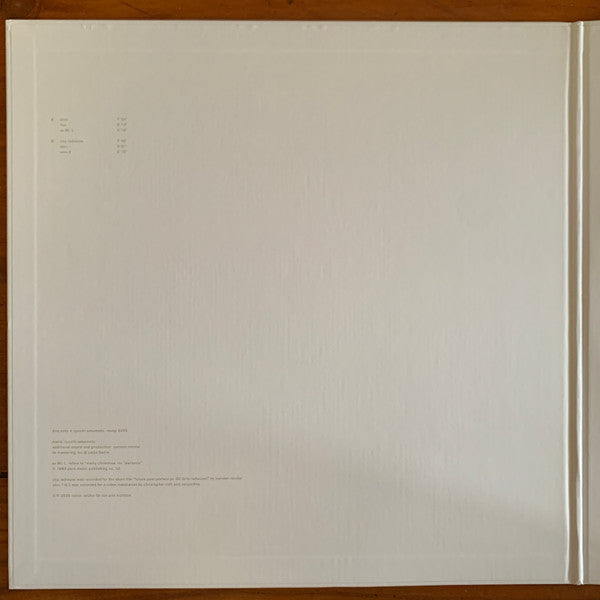 Alva Noto + Ryuichi Sakamoto : Revep (LP, Album, RE, RM)