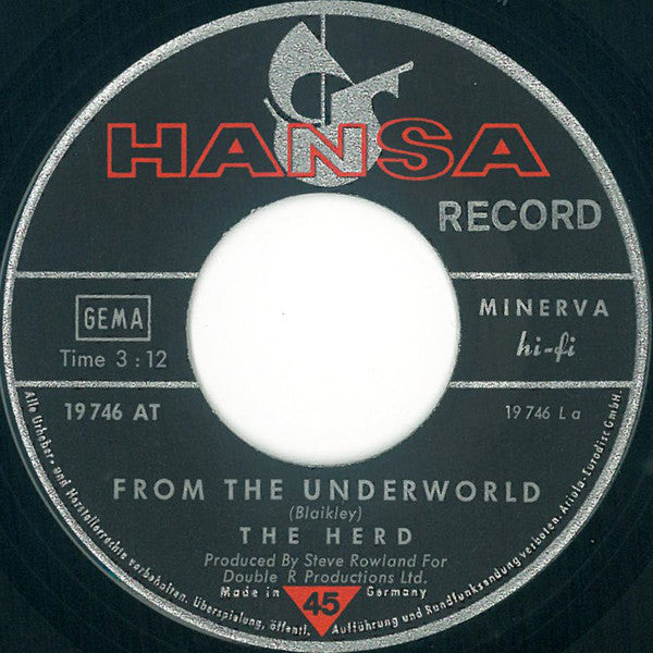 Herd : From The Underworld / Sweet William (7", Single)