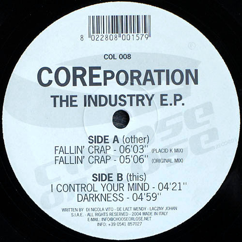COREporation : The Industry E.P. (12", EP)
