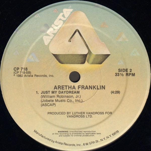 Aretha Franklin : Jump To It (12")