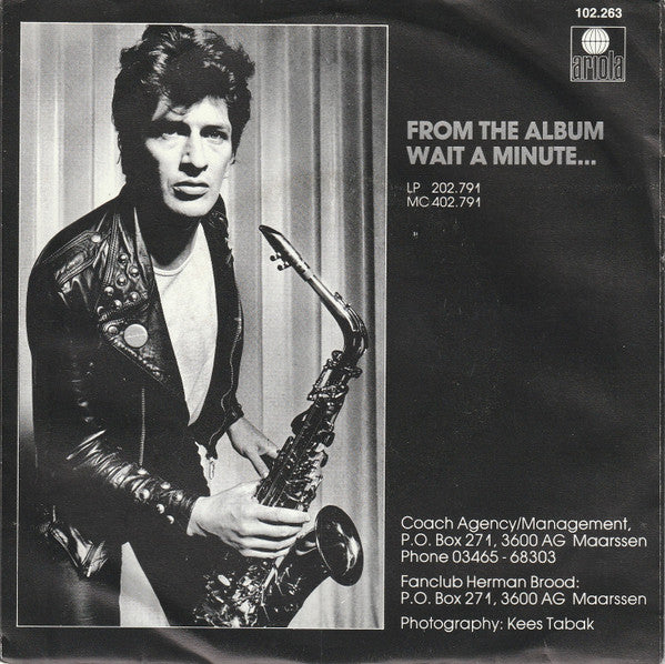 Herman Brood : Blew My Cool (7", Single)