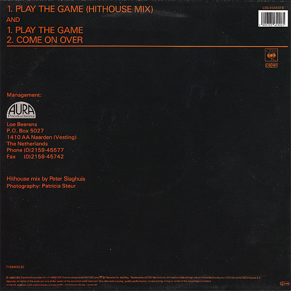 Centerfold : Play The Game (12", Maxi)