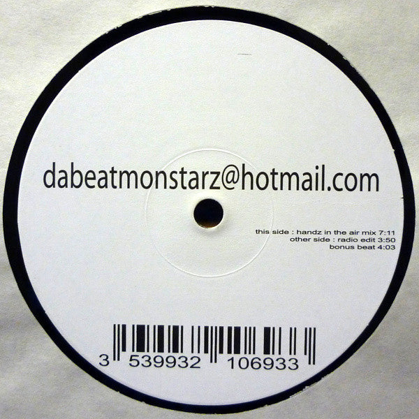 Da Beatmonstarz : I Need You (12")