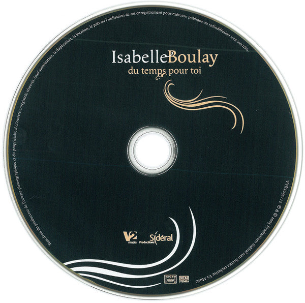 Isabelle Boulay : Du Temps Pour Toi (CD, Album)