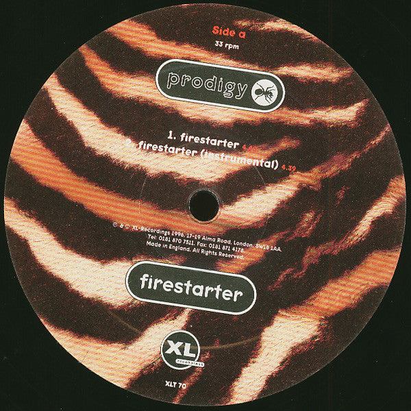 The Prodigy : Firestarter (12", RP)