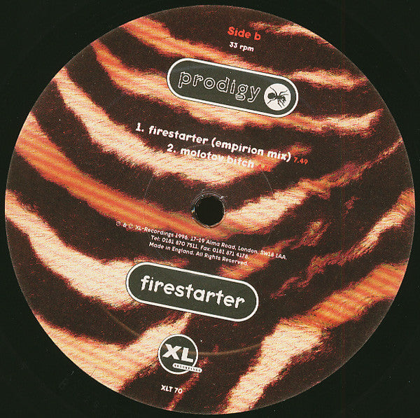 The Prodigy : Firestarter (12", RP)