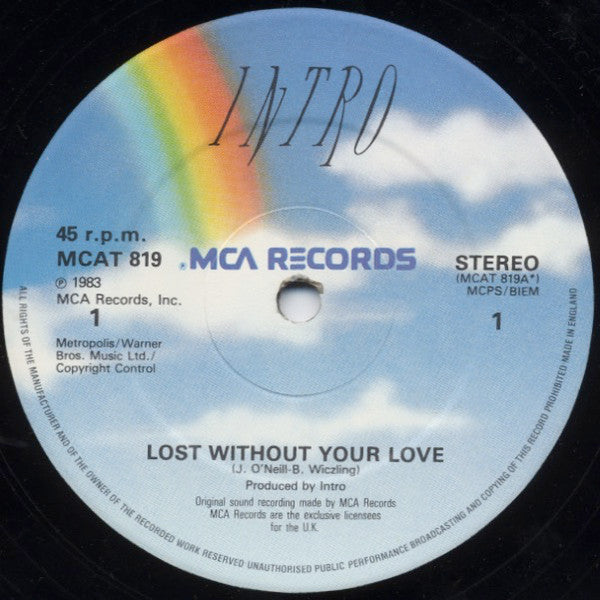 Intro (6) : Lost Without Your Love (12")