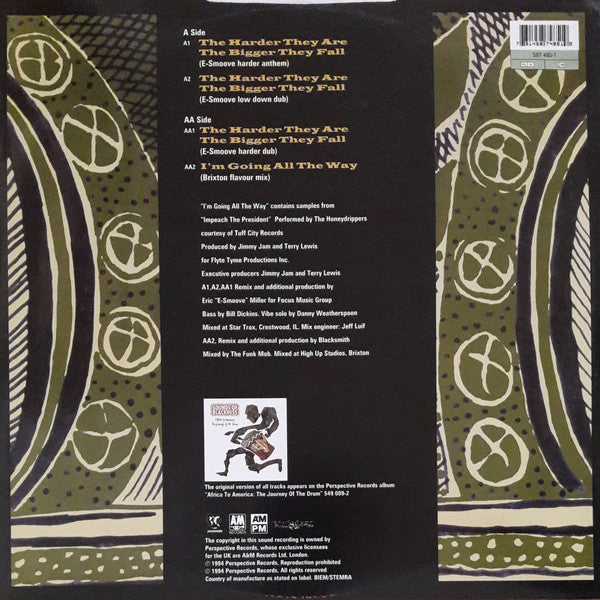 Sounds Of Blackness : I'm Going All The Way / The Harder They Are (12")