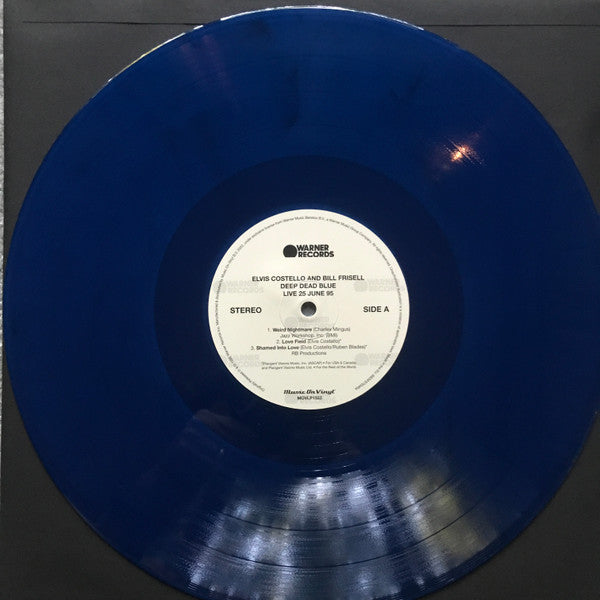 Elvis Costello And Bill Frisell : Deep Dead Blue (Live 25 June 95) (LP, Ltd, Num, RE, Blu)