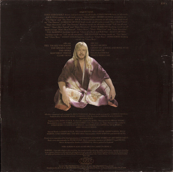 Rick Wakeman : Silent Nights (LP, Album)