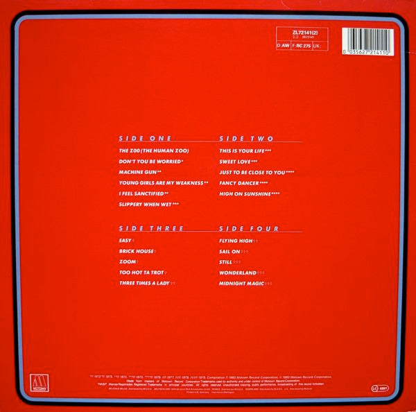 Commodores : Anthology (2xLP, Comp, RE)