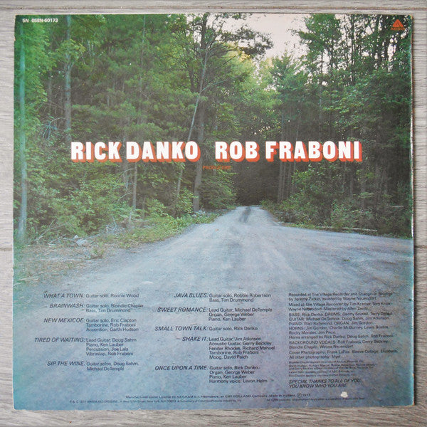 Rick Danko : Rick Danko (LP, Album)
