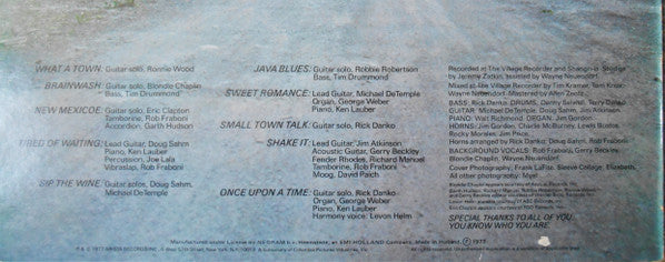 Rick Danko : Rick Danko (LP, Album)