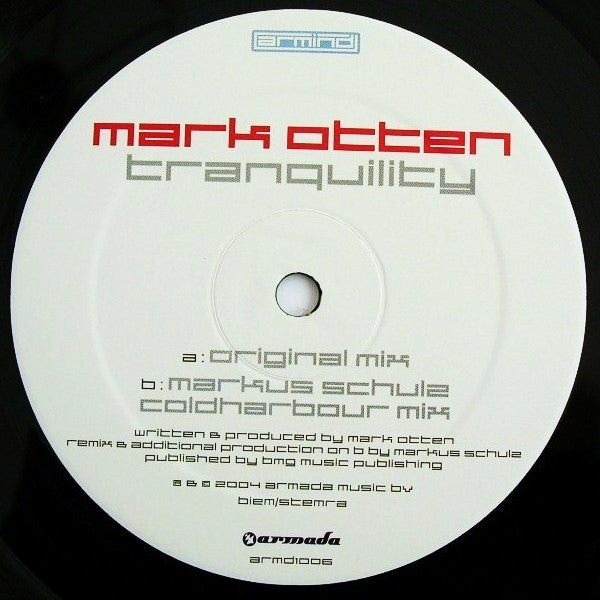 Mark Otten : Tranquility (12")